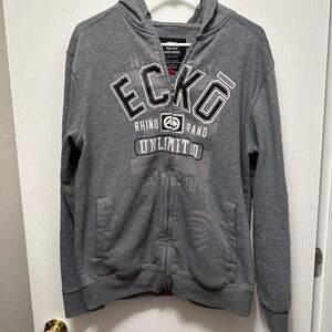 Ecko Unlimited Gray Hoodie Size Medium